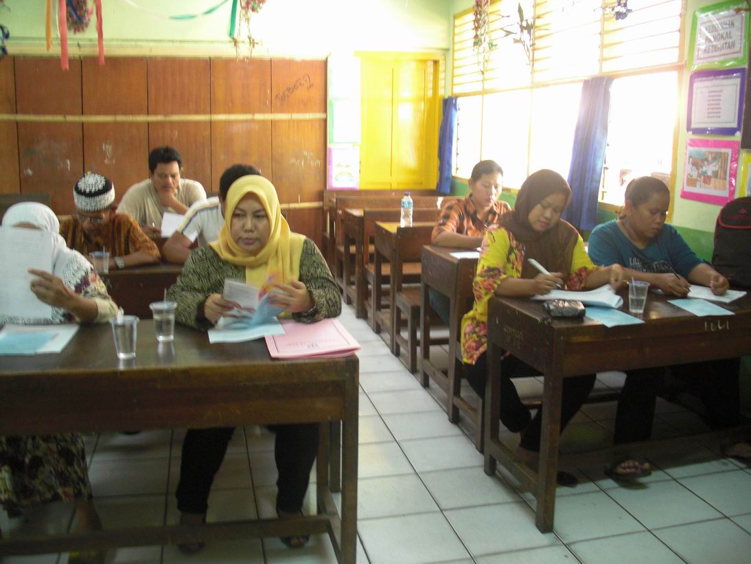 inclusive education training at SDN Slipi 18