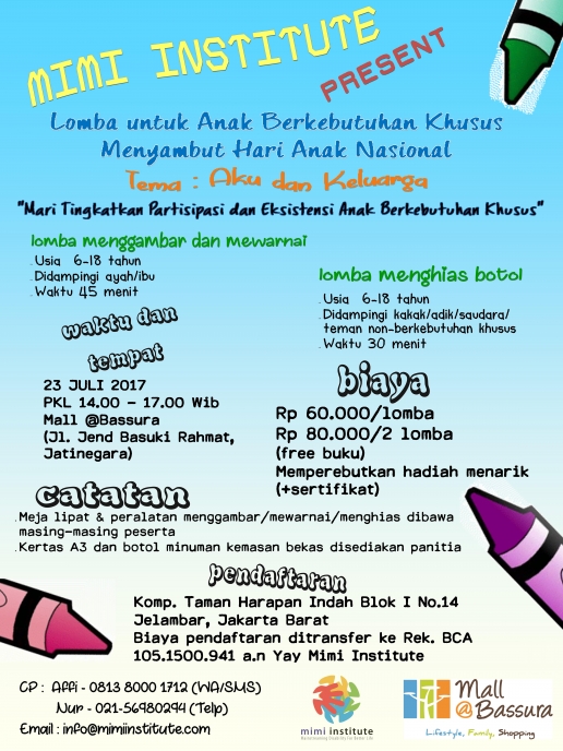 Lomba Bagi Anak Berkebutuhan Khusus